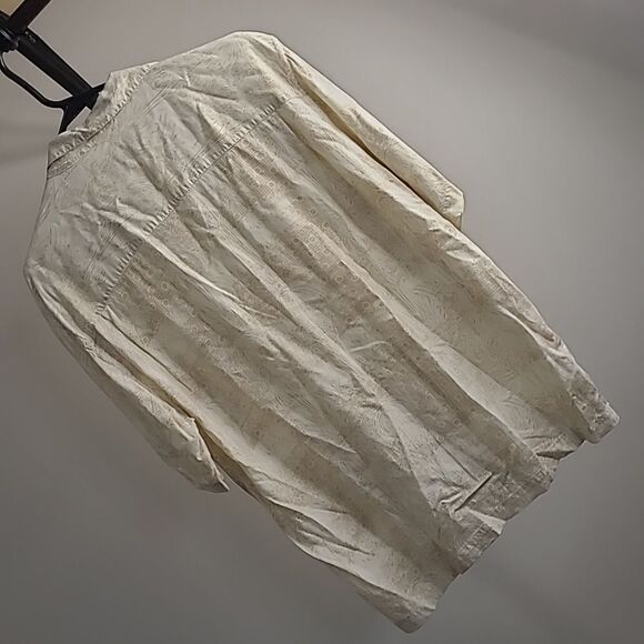 Ocean Pacific menswear sz M  100% rayon button front collared shirt - Picture 3 of 6